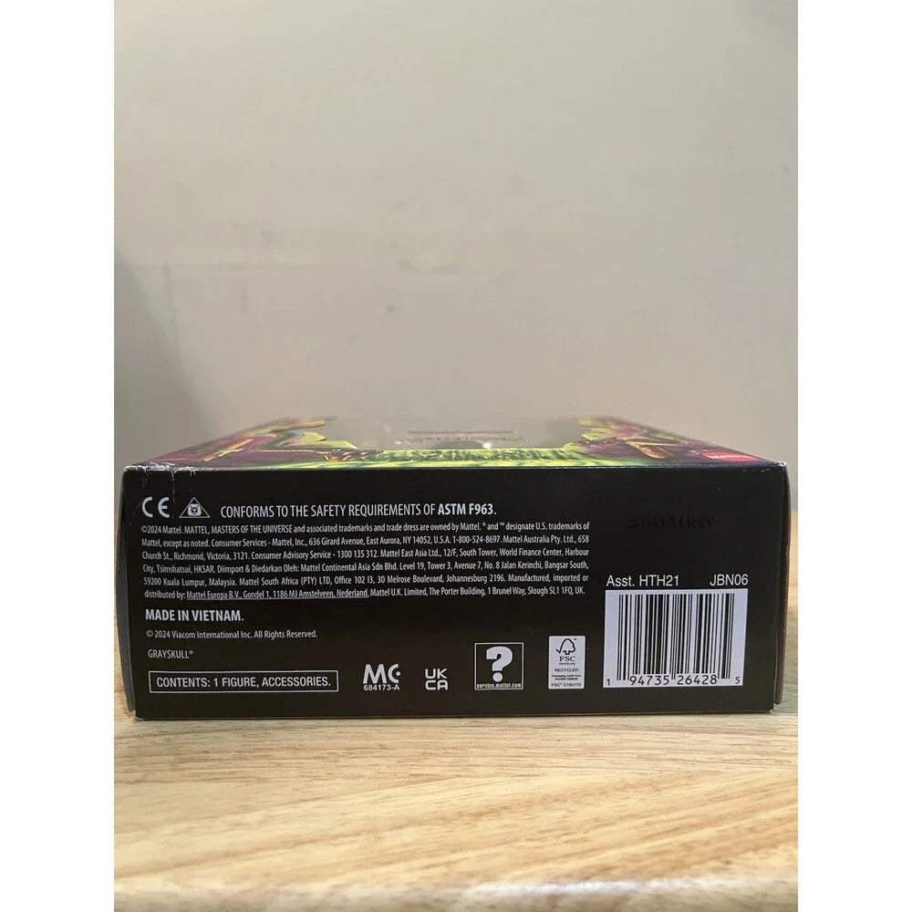 MOTU x TMNT Super Shredder Turtles of Grayskull Deluxe Figure NEW